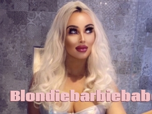 Blondiebarbiebabe