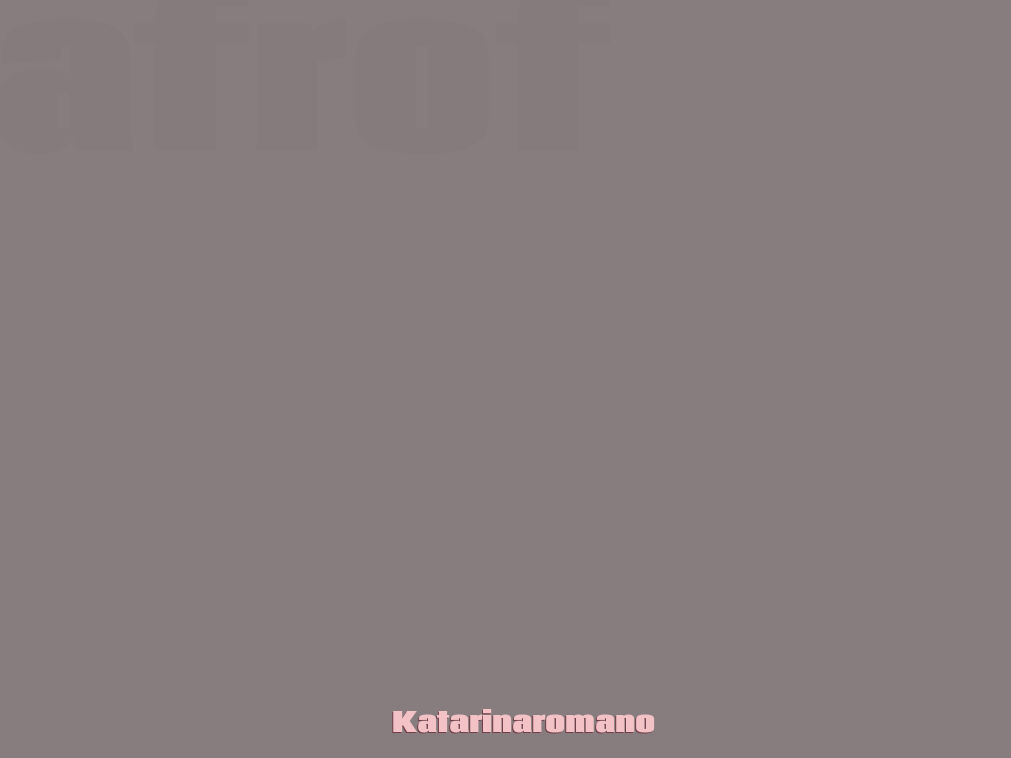 katarinaromano Afro Fuck